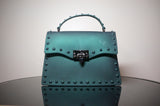 Woman Jelly Handbag, Green
