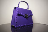 Woman Jelly Handbag, Purple