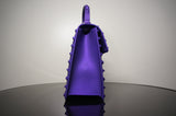 Woman Jelly Handbag, Purple